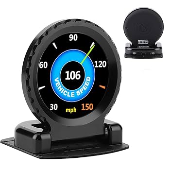 ジャッカル様 美品 OBD2ゲージCAMMUS製 ／多機能ゲージ Amazon | KIMISS OBD多機能メーター、アルミ合金Cammusスマート